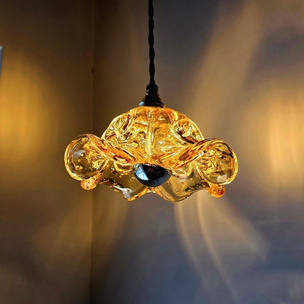 Vintage Murano glazen hanglamp, Huis en Inrichting, Ophalen of Verzenden