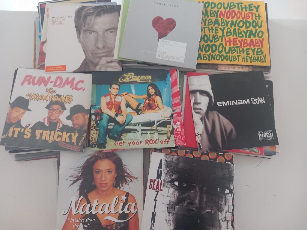 *15 voor 10€* CD singles Hip Hop Rap R&B Techno House Rock, Ophalen of Verzenden