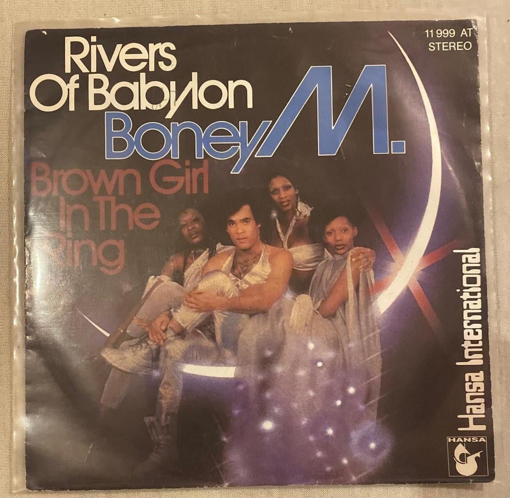 Boney M. Rivers of Babylon, Cd's en Dvd's, Vinyl Singles, Zo goed als nieuw, Ophalen of Verzenden