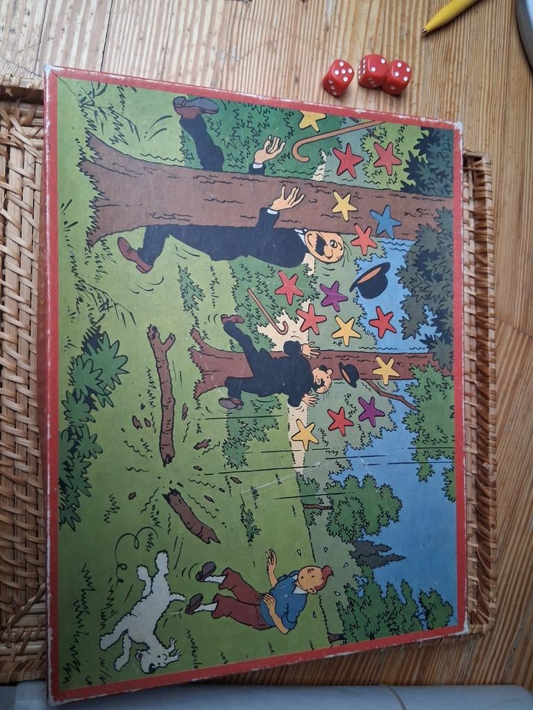 Vintage puzzel Kuifje, Verzamelen, Ophalen of Verzenden, Kuifje
