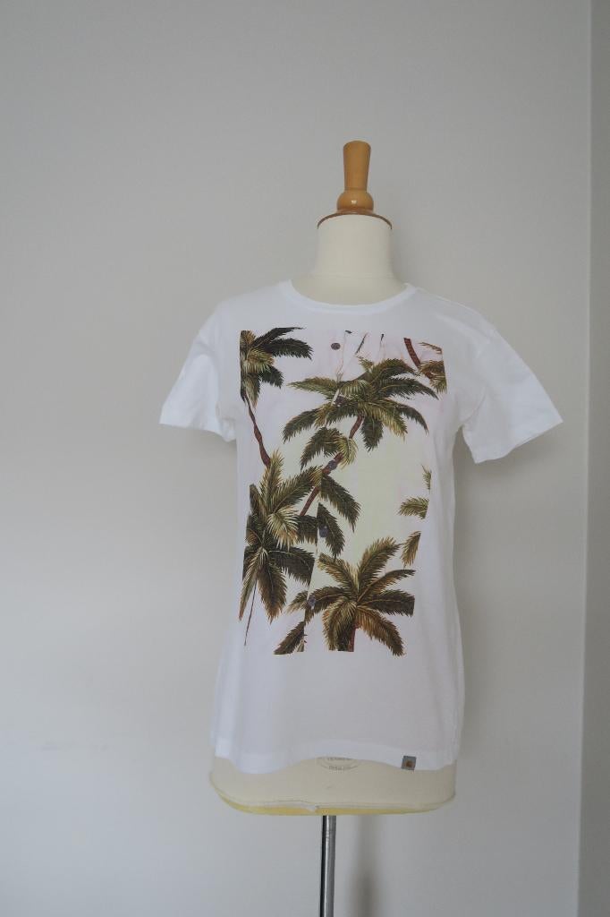 T-shirt Carhartt- XS, Kleding | Dames, Wit, Ophalen of Verzenden, Zo goed als nieuw, Korte mouw