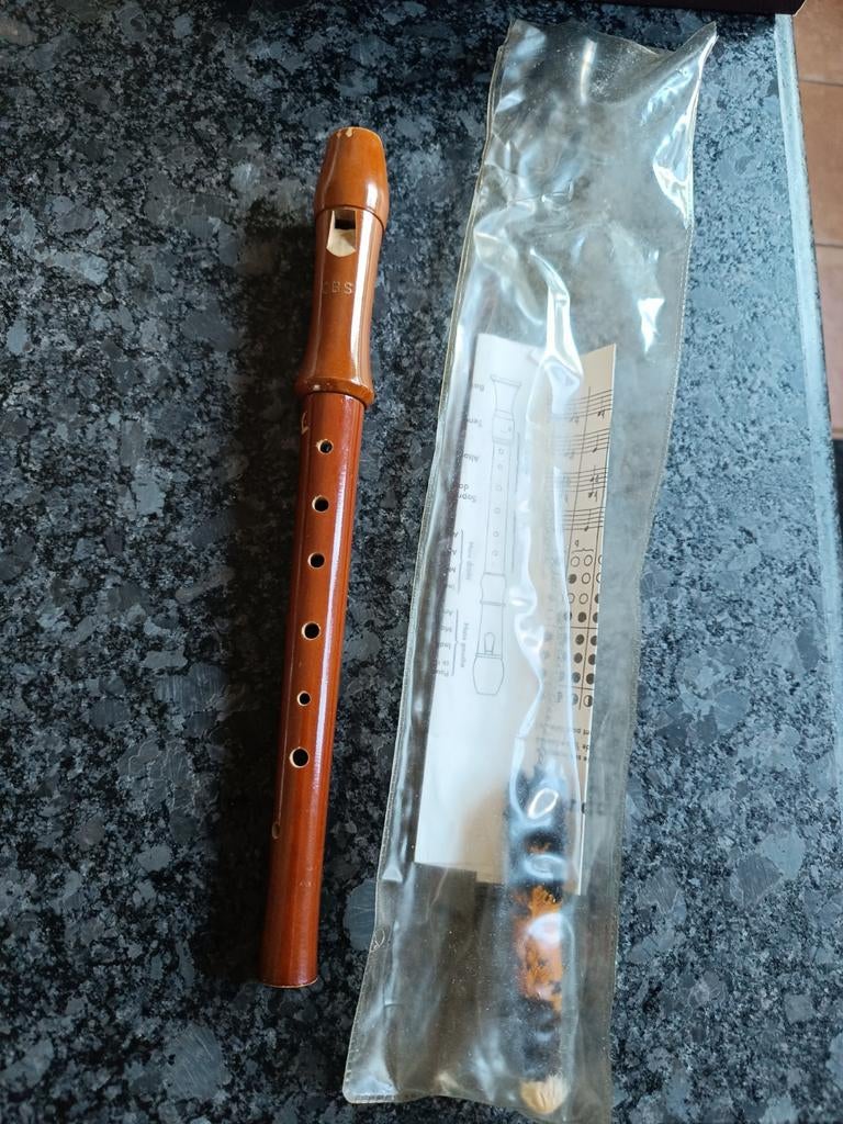 Flûte à bec en bois, Musique & Instruments, Instruments à vent | Flûtes à bec, Enlèvement ou Envoi, Comme neuf