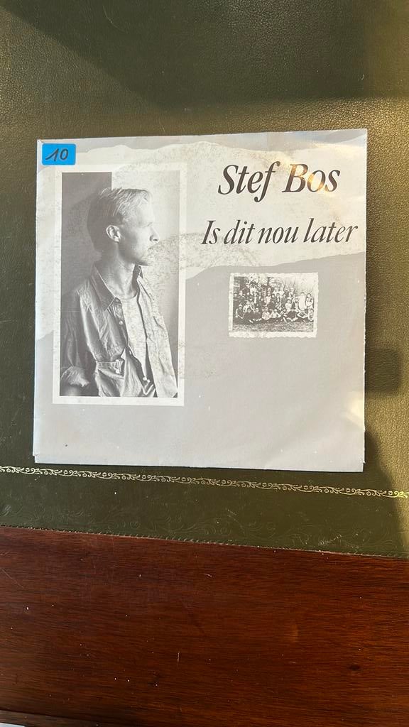 Vinyl single Stef Bos - is dit nou later, Cd's en Dvd's, Ophalen of Verzenden, Gebruikt, Single