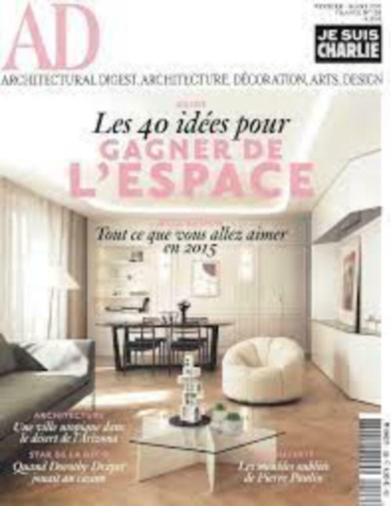 architectonisch overzicht, AD, februari 2015, Ophalen of Verzenden, Zo goed als nieuw, Overige typen