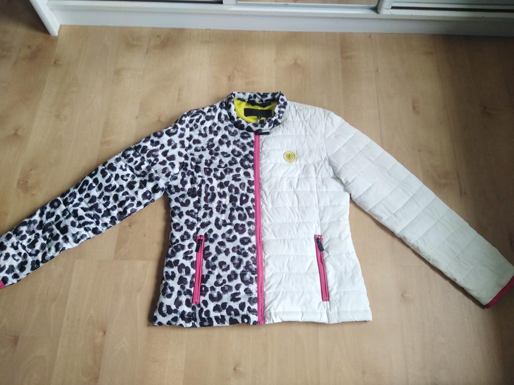 Nickelson zomerjas wit/panterprint, Wit, Nickelson, Ophalen of Verzenden, Zo goed als nieuw