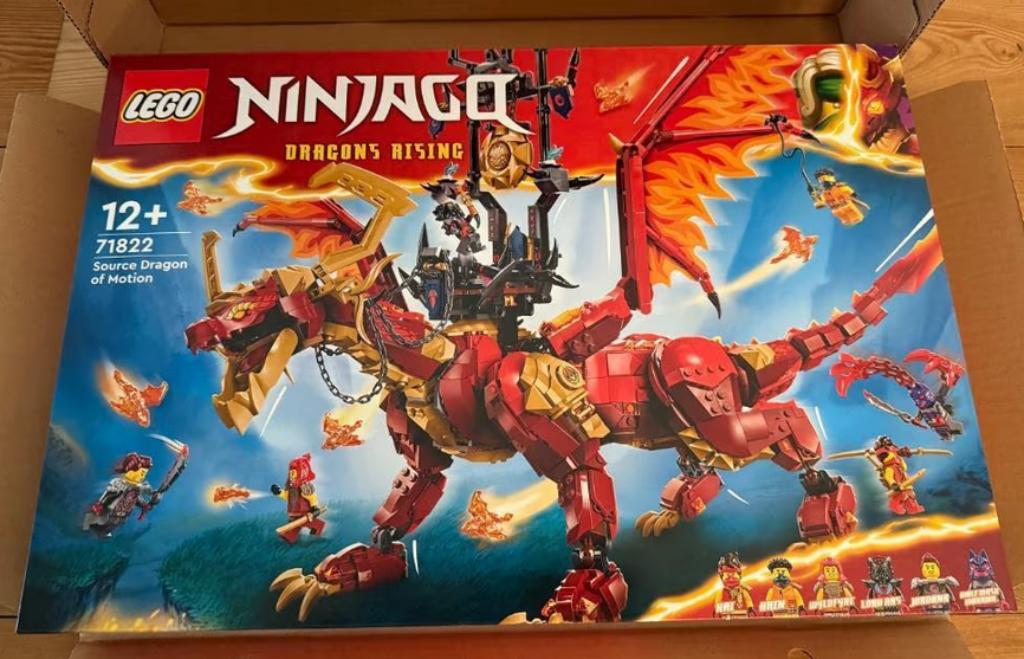LEGO 71822 -Ninjago Brondraak van Beweging -, Ophalen, Nieuw, Complete set, Lego