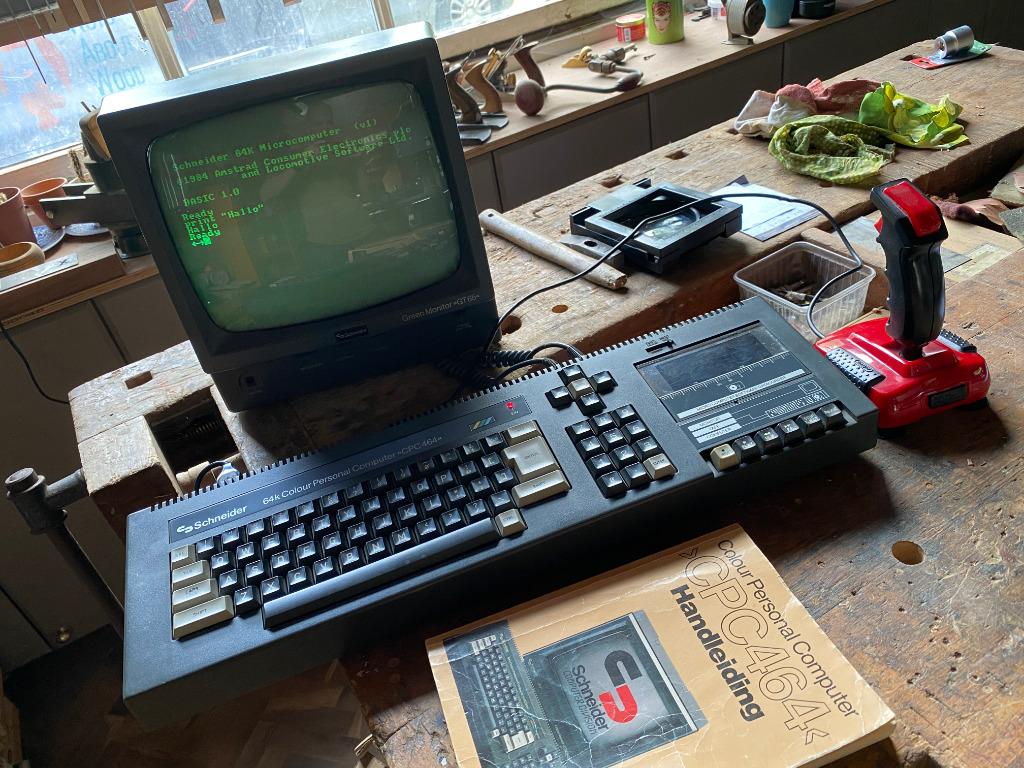 Schneider CPC464 Vintage Computer 1984, Ophalen, Schneider
