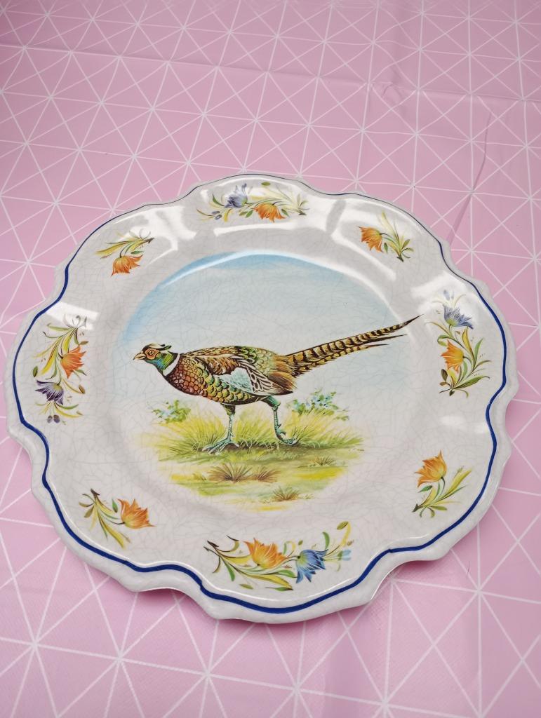 Assiette décorative faisan, Enlèvement ou Envoi