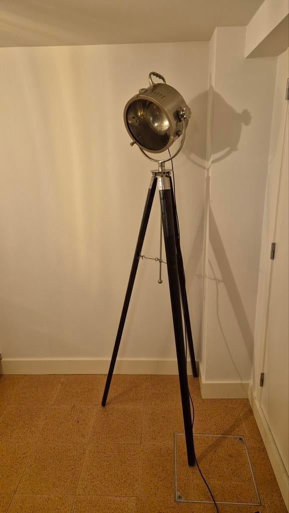Vintage lamp op statief, Antiek en Kunst, Ophalen
