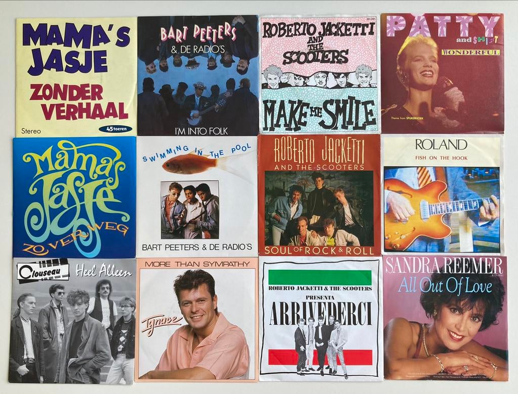 45 toeren singles - Lage landen, Cd's en Dvd's, Ophalen of Verzenden, Zo goed als nieuw, Pop