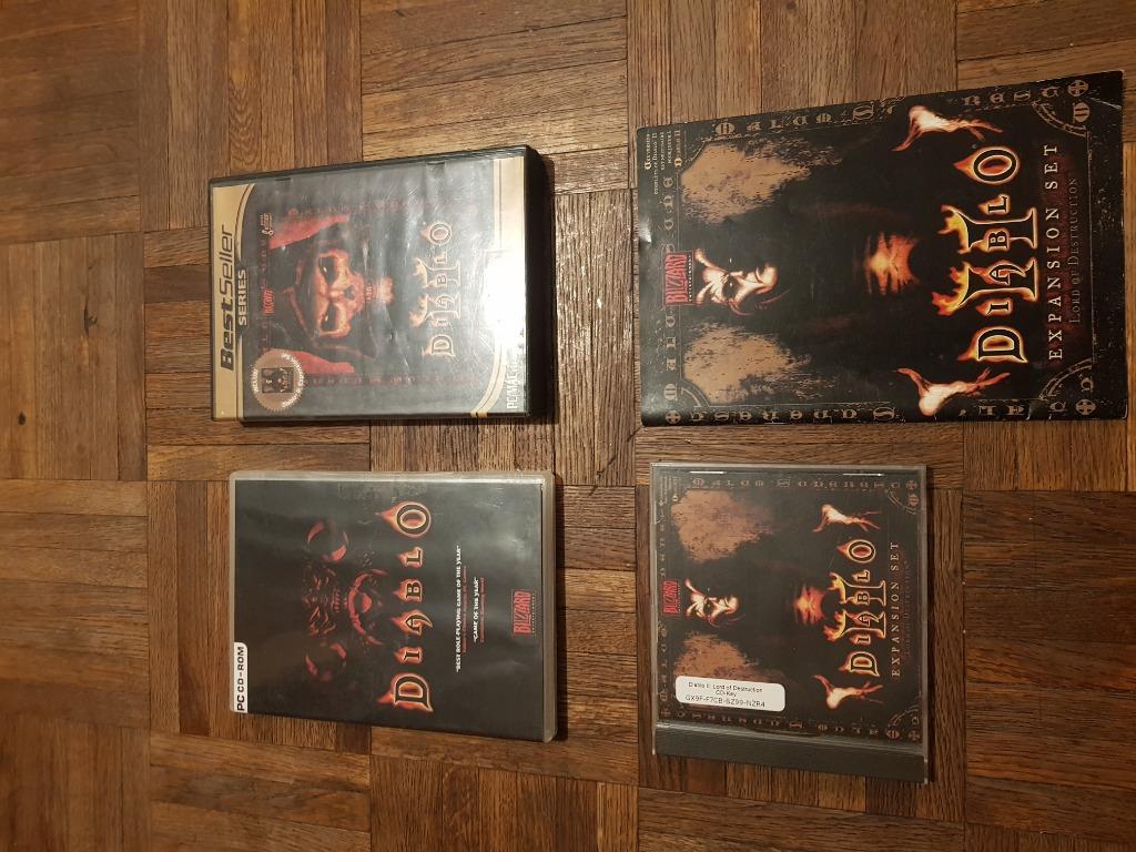 Diablo/Diablo 2 PC-spellen, Games en Spelcomputers, Gebruikt, 1 speler, Vanaf 12 jaar, Ophalen