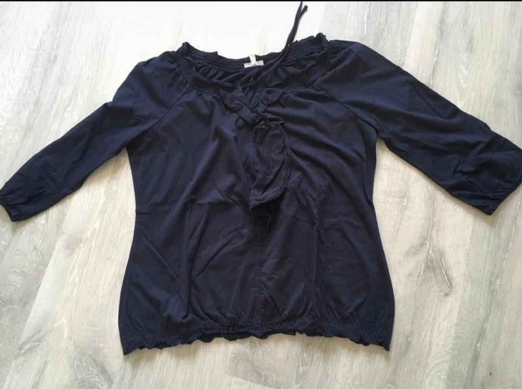 t-shirt bleu street one size 42, Taille 42/44 (L), Manches courtes, Enlèvement ou Envoi, Street One