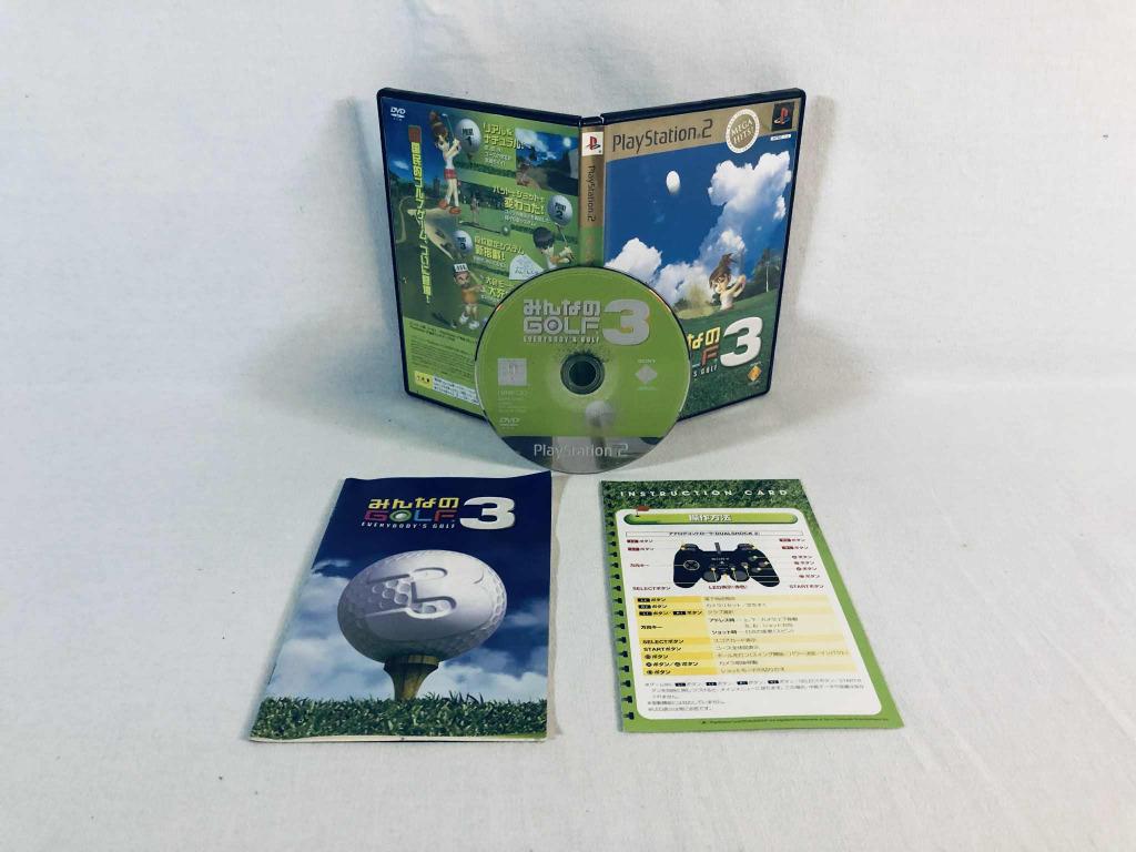 Everybody's Golf 3 PS2 JAP Jeu Complet Bon état, 3 joueurs ou plus, Envoi, Utilisé, Sport