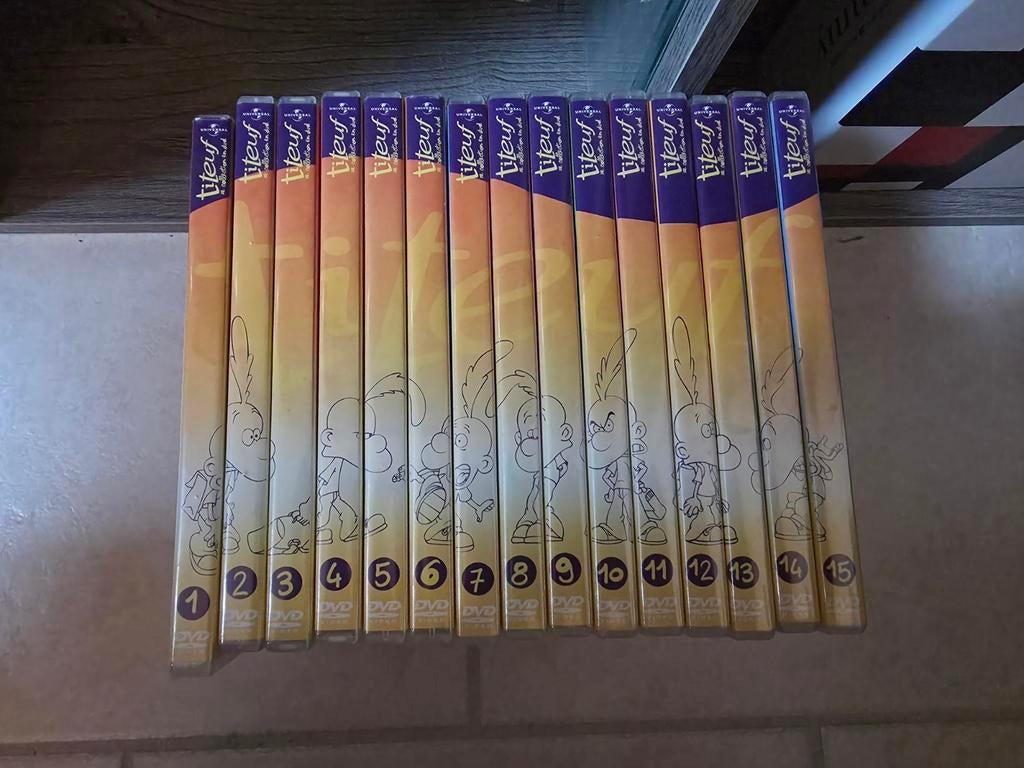 Lot de 15 dvd titeuf ze collection, Enlèvement ou Envoi, Tous les âges, Comme neuf, Autres genres