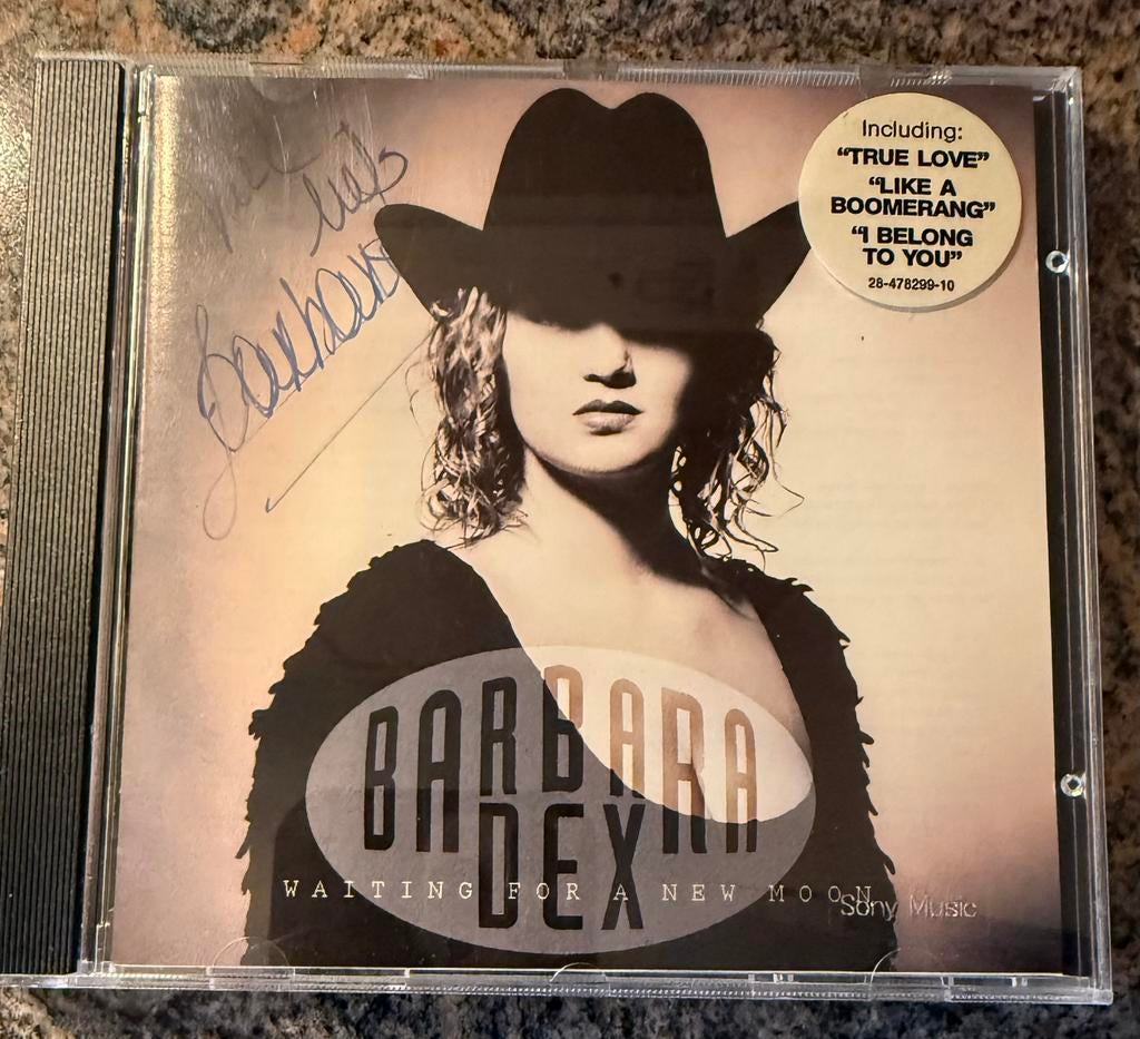 Cd Barbara Dex in nieuwstaat en gesigneerd, Cd's en Dvd's, Ophalen of Verzenden, Zo goed als nieuw