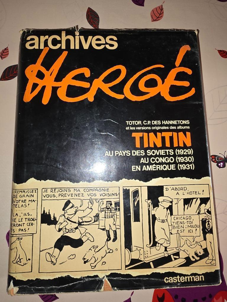 ARCHIVES HERGE TOME 1 1973 CASTERMAN, Enlèvement ou Envoi, Utilisé, Hergé