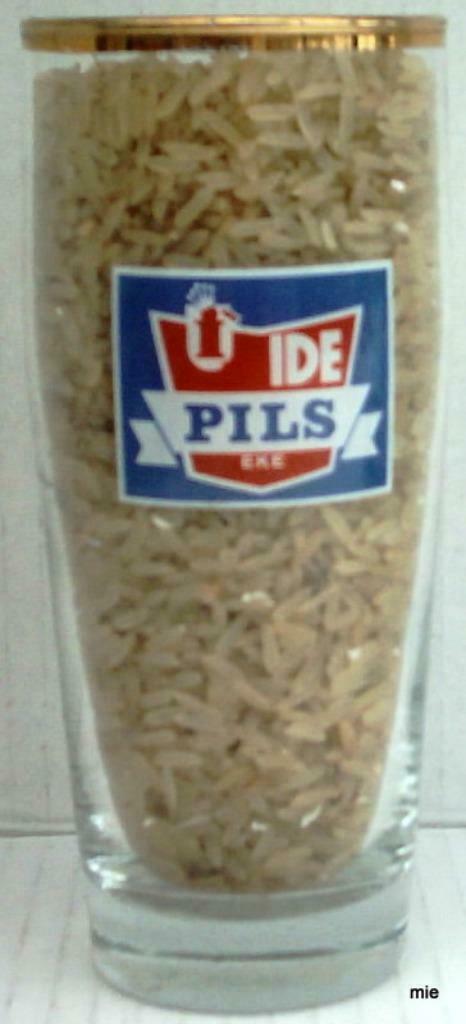 Bier brouwerij glas Ide pils Eke, Verzamelen, Ophalen of Verzenden, Zo goed als nieuw, Bierglas