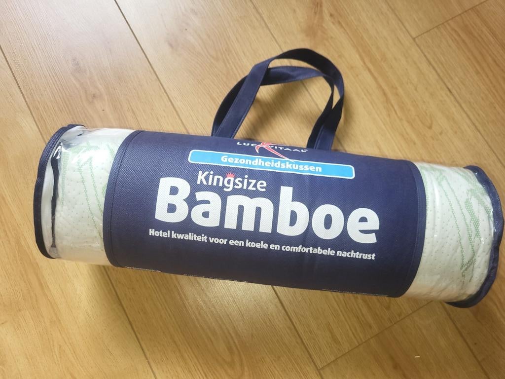 Bamboe hoofdkussen, Ophalen of Verzenden, Nieuw