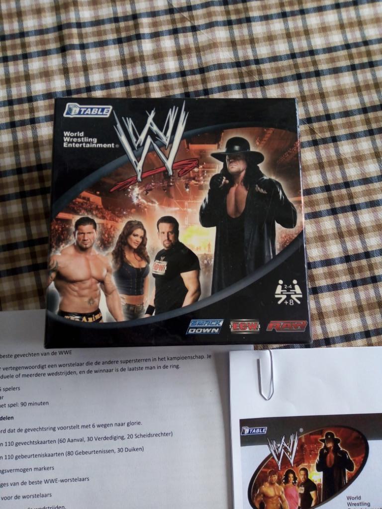 wwe spel compleet, Een of twee spelers, Ophalen of Verzenden, Zo goed als nieuw, Wwe