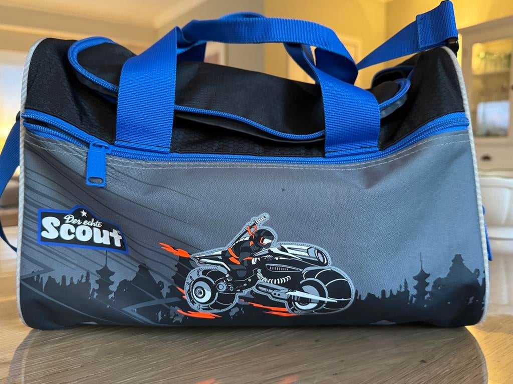 Sporttas vh Duitse merk Scout (4-8 j) small formaat, Ophalen of Verzenden, Zo goed als nieuw