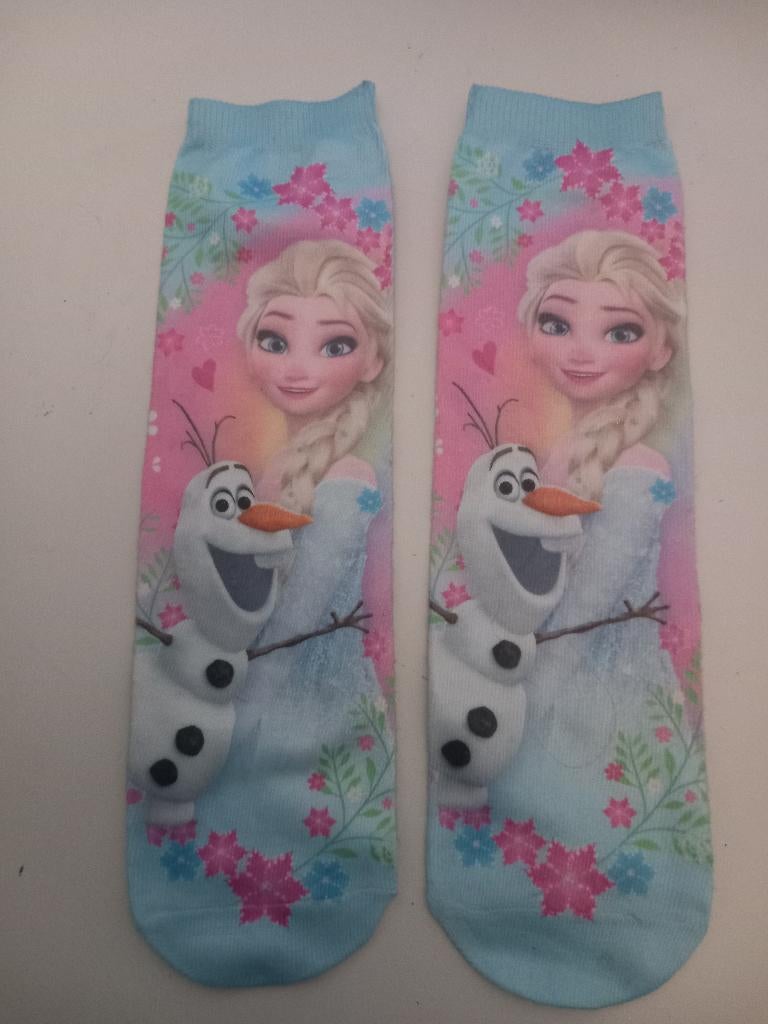 Paar sokken Walt Disney Frozen Olaf Animatie, Ophalen of Verzenden, Nieuw, Kleding of Textiel