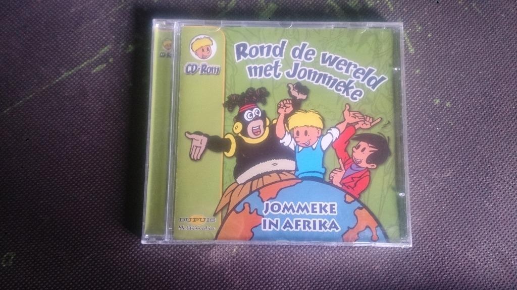 Rond de wezreld met jommeke / jommeke in afrika cd rom, Ophalen of Verzenden