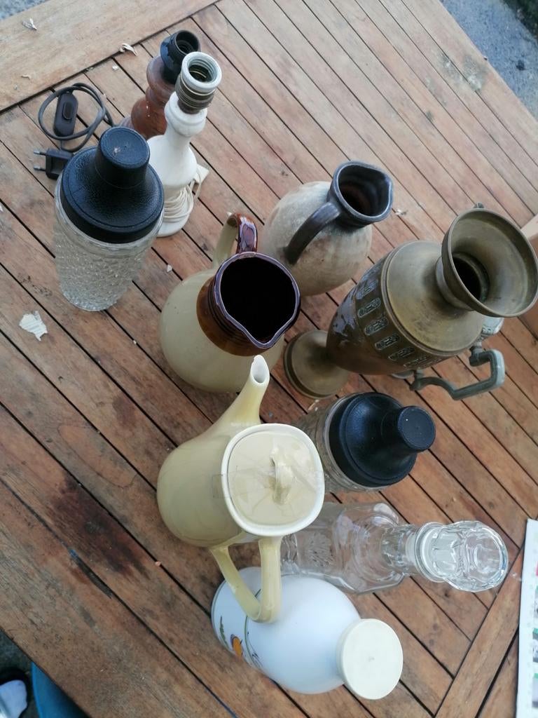 Lot pour brocante, Ophalen