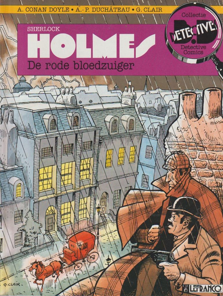 Strip - Sherlock Holmes nr. 1 - De rode bloedzuiger., Envoi