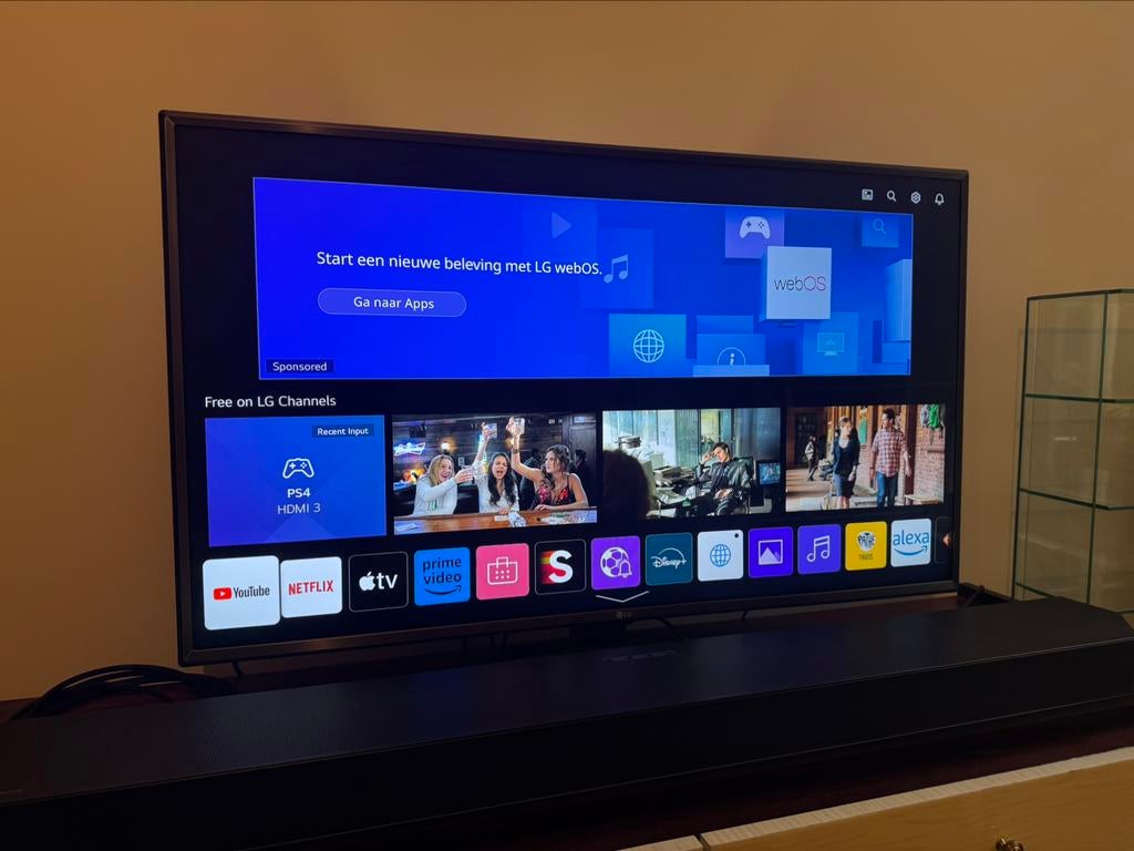 LG 43” 4K LED Smart TV, Audio, Tv en Foto, Televisies, Ophalen, LED, Zo goed als nieuw, LG