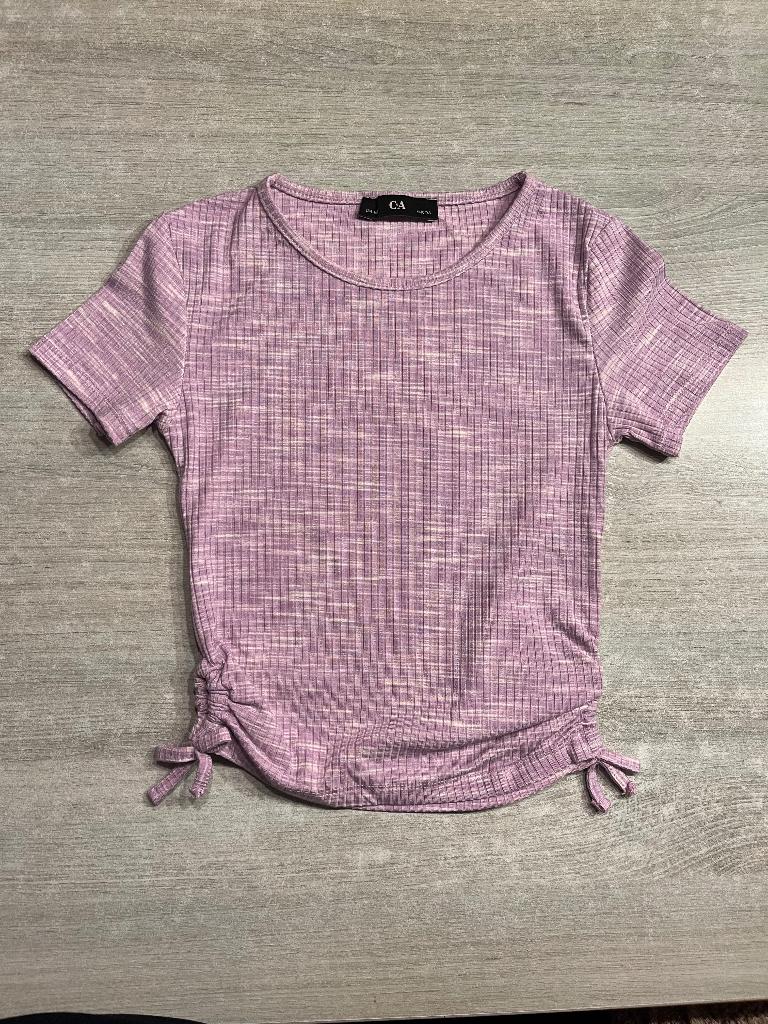 T-shirt maat 134/140, Kinderen en Baby's, Kinderkleding | Maat 134, C&A, Meisje, Ophalen of Verzenden, Zo goed als nieuw