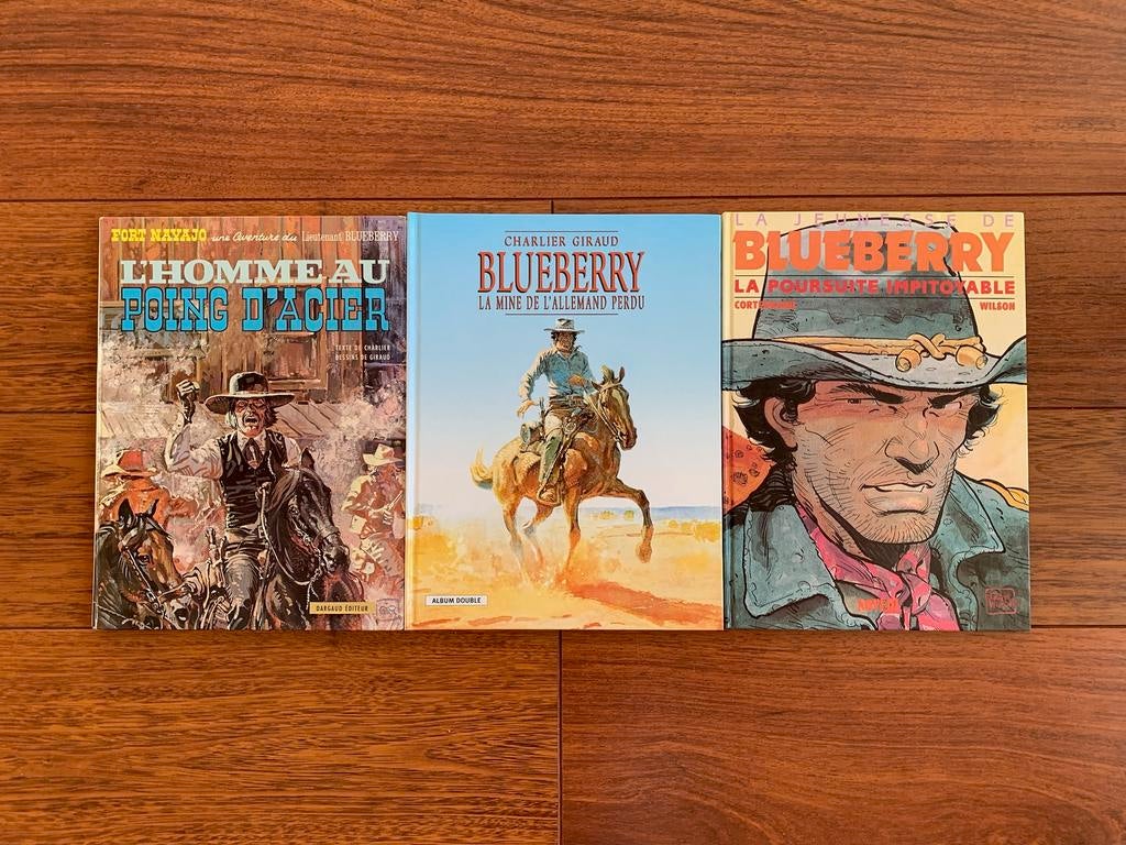 Blueberry / Lot x3 Bandes Dessinées, Livres, BD, Enlèvement ou Envoi