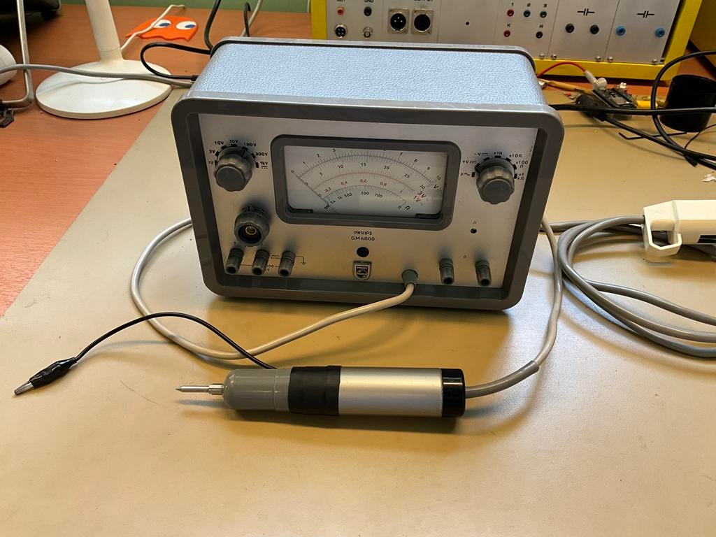 Philips buisvoltmeter GM6000, Ophalen, Zo goed als nieuw
