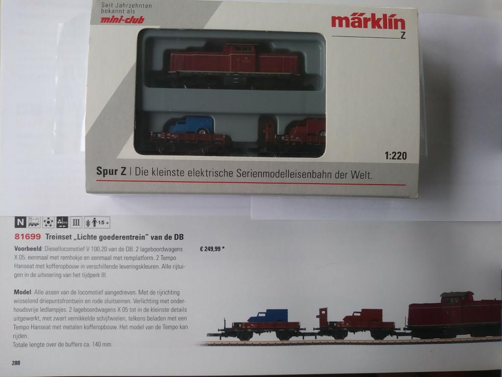 NIEUW Marklin Miniclub 81699, Enlèvement ou Envoi, Neuf, Set de Trains