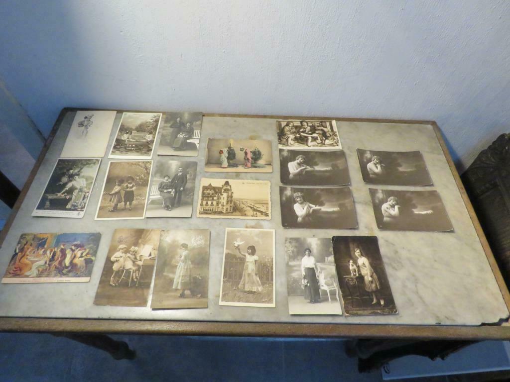 Cartes postales anciennes lot de 19 vierges, Enlèvement ou Envoi