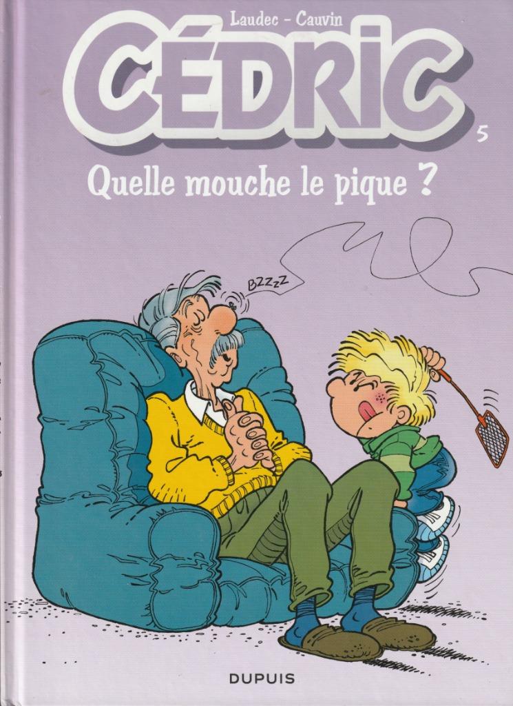 CEDRIC BD  QUELLE MOUCHE LE PIQUE ? N 5 LAUDEC CAUVIN 1992 D, Neuf, Enlèvement ou Envoi, Une BD, Laudec - Cauvin