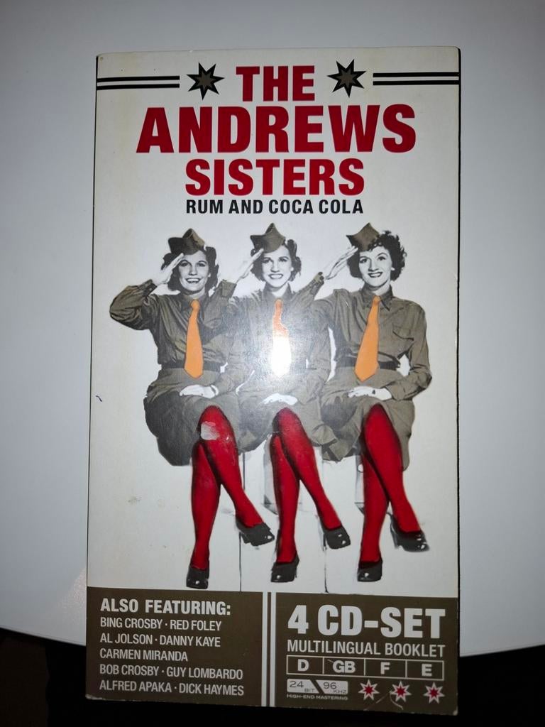 The Andrew Sisters : rum and coca cola, Cd's en Dvd's, Verzenden, Zo goed als nieuw