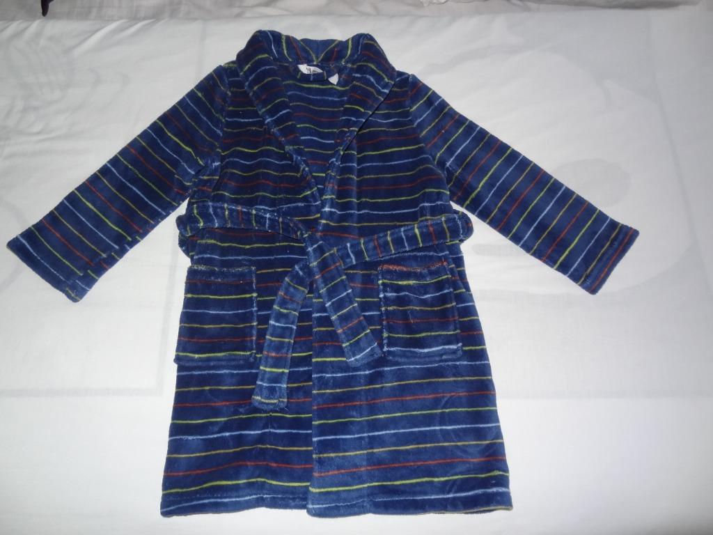 Warme zachte Eskimo kinder badjas(mt. 116 / 6 j)-goede staat, Nacht- of Onderkleding, Jongen of Meisje, Ophalen of Verzenden, Zo goed als nieuw