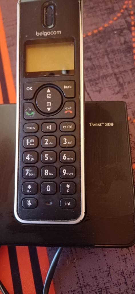 Téléphone fixe sans fil Belgacom, Télécoms, Téléphones fixes | Combinés & sans fil, Enlèvement, Utilisé, 1 combiné