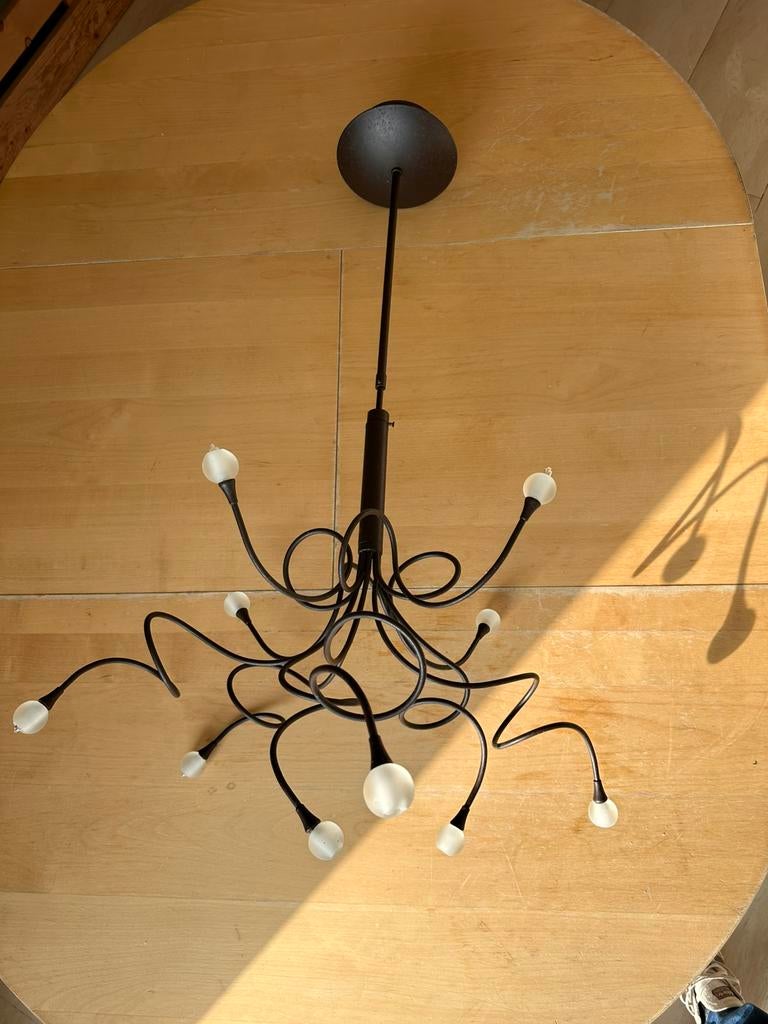 Lampe suspension contemporaine extensible, Maison & Meubles, Enlèvement, Utilisé