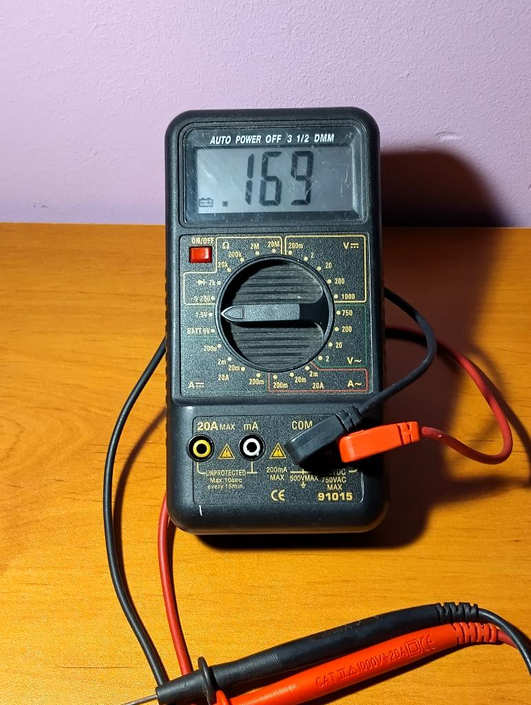 Multimètre numérique 91015 (testé et fonctionnel), Enlèvement, Utilisé, Multimètre