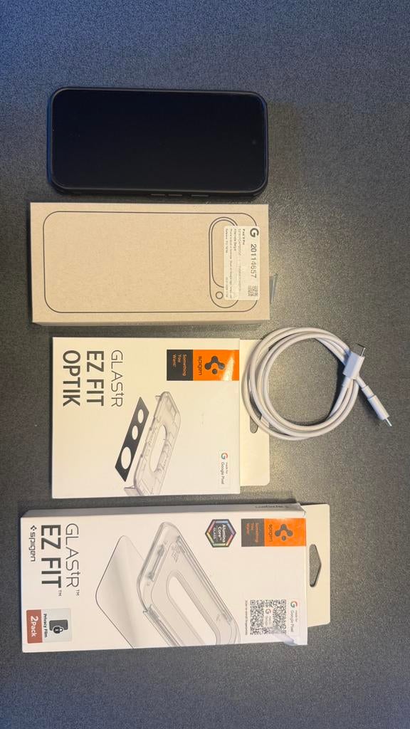 Google Pixel 9 Pro 256GB obsidian black nieuw met factuur, Neuf, Autres modèles, 6 mégapixels ou plus, Enlèvement