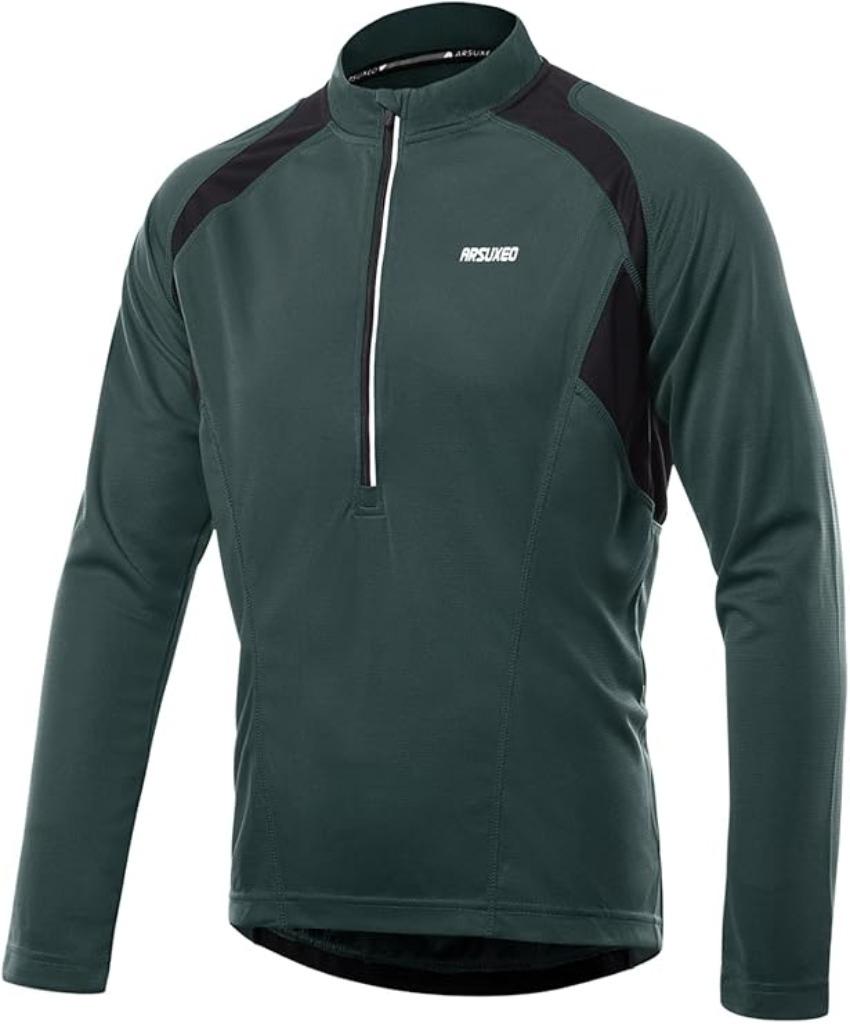 ARSUXEO Heren Fietsshirt SNELLE GRATIS LEVERING, Fietsen en Brommers, Fietsaccessoires | Fietskleding, Nieuw, Heren, L, Verzenden