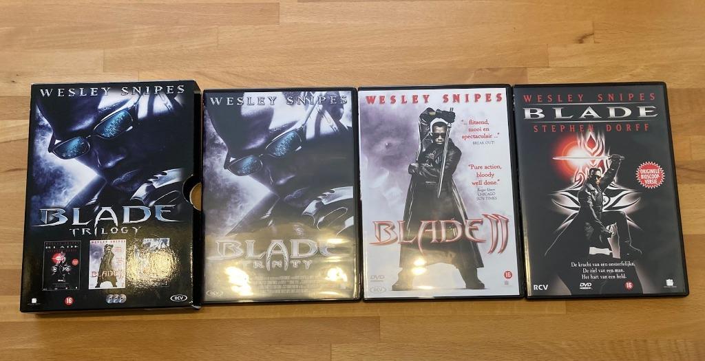 Blade trilogy, Cd's en Dvd's, Ophalen