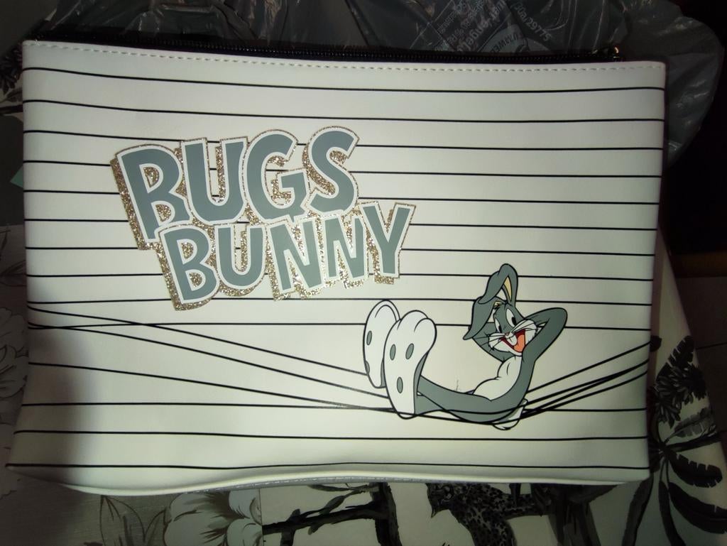 Trousse de toilette Bugs Bunny, Enlèvement ou Envoi, Neuf, Blanc, Homme ou Femme