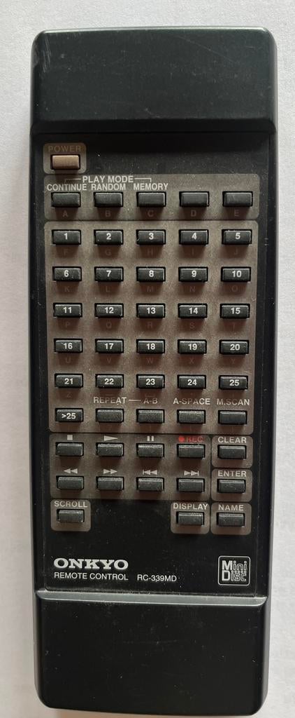 Télécommande Onkyo, Ophalen of Verzenden, Zo goed als nieuw