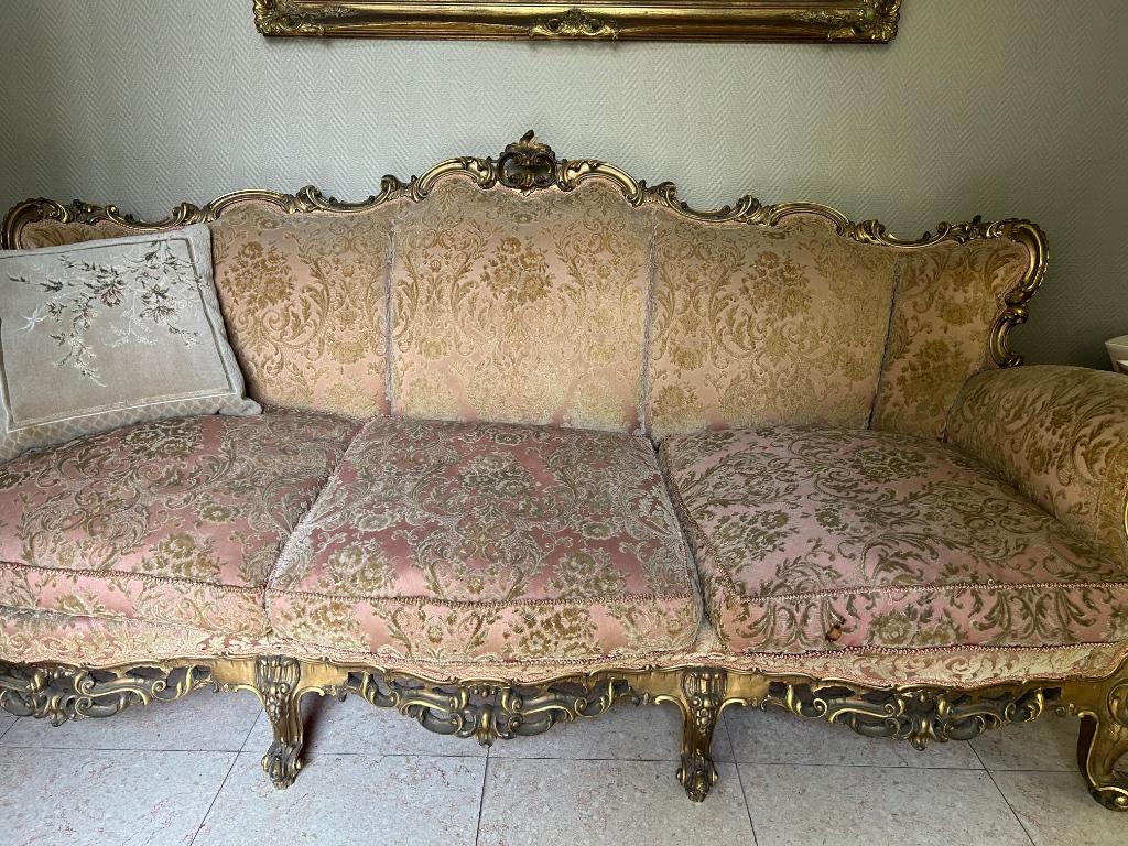 Louis XV salon, Ophalen