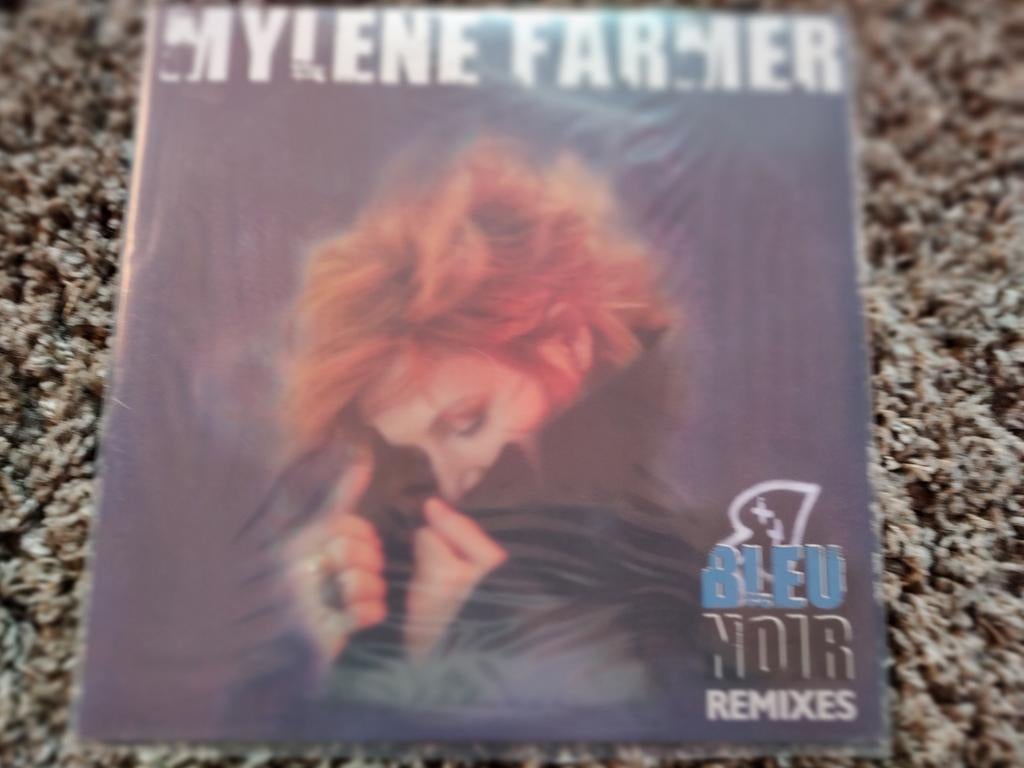Mylène Farmer - Bleu Noir (Vinyle maxi 45T), Enlèvement, Comme neuf