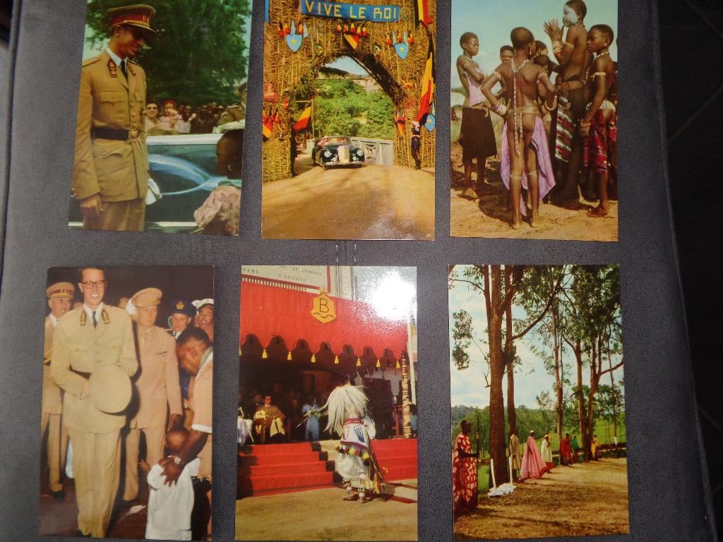 24 oude kaarten van „Koning Boudewijn in Congo”, Verzamelen, Ophalen