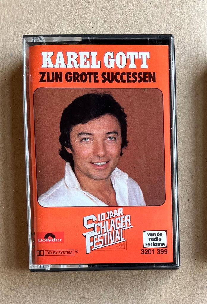 Muziekcasette Karl Gott 10 jaar schlagerfestival, Cd's en Dvd's, Ophalen of Verzenden