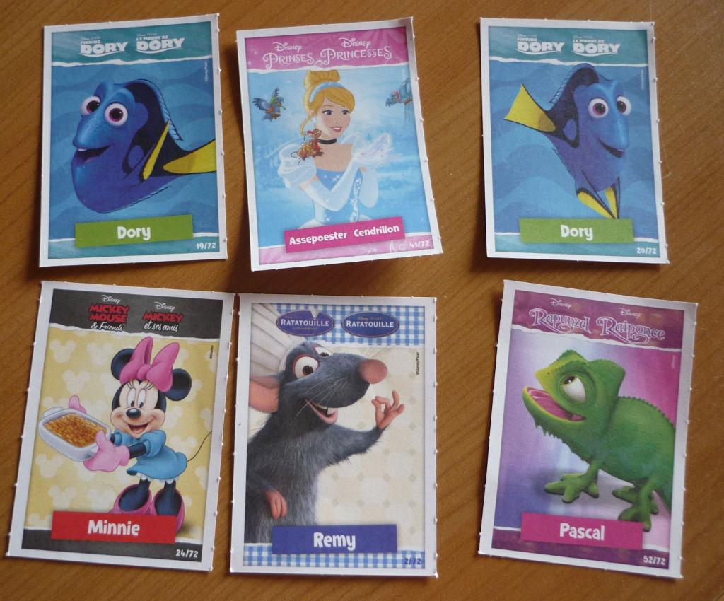 Gratis Verzamelstickers De magische keuken Disney, Ophalen of Verzenden